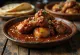 Mole rojo с пилешко месо, в богат чили сос
