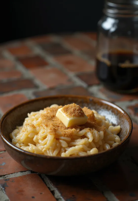 Ориз с кафе сервиран