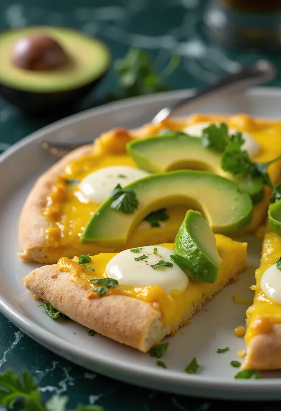 Сервирана Pizza Peruana
