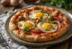 Pizza alla Caponata със сицилиански зеленчуци и моцарела