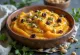 Gajar ka halwa с кондензирано мляко, сервирана