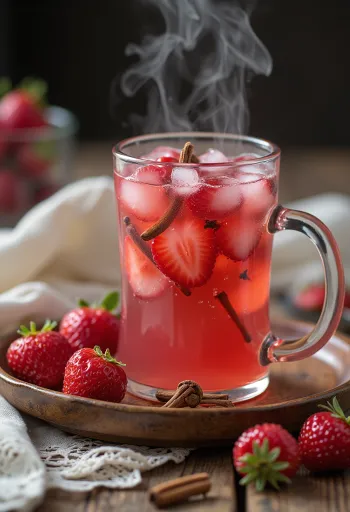 Свеж ягодов сайдер с парченца плод