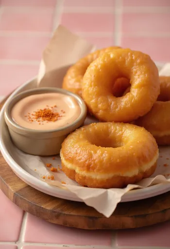 Прясно сервирана Поничка с Fry Sauce