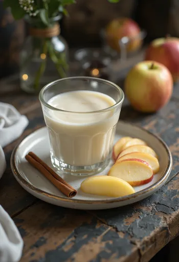 Пана кота със сайдер, сервирана