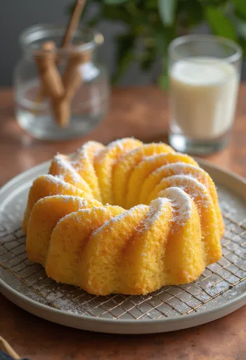 Bolo de fubá с йогурт, богат и вкусен бразилски сладкиш