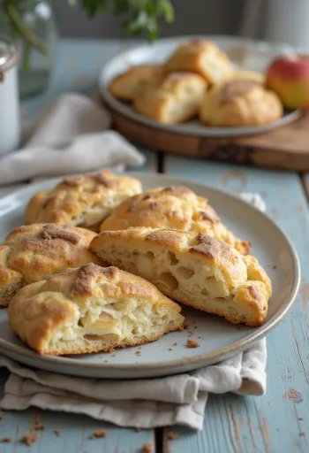 Скони с ябълки и канела