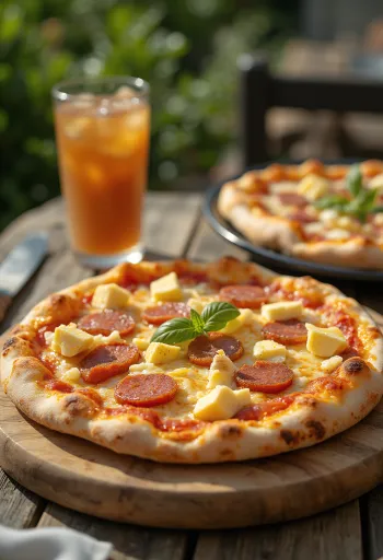Сервирана Pizza Dominicana