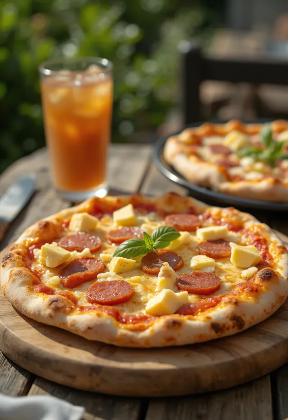 Сервирана Pizza Dominicana